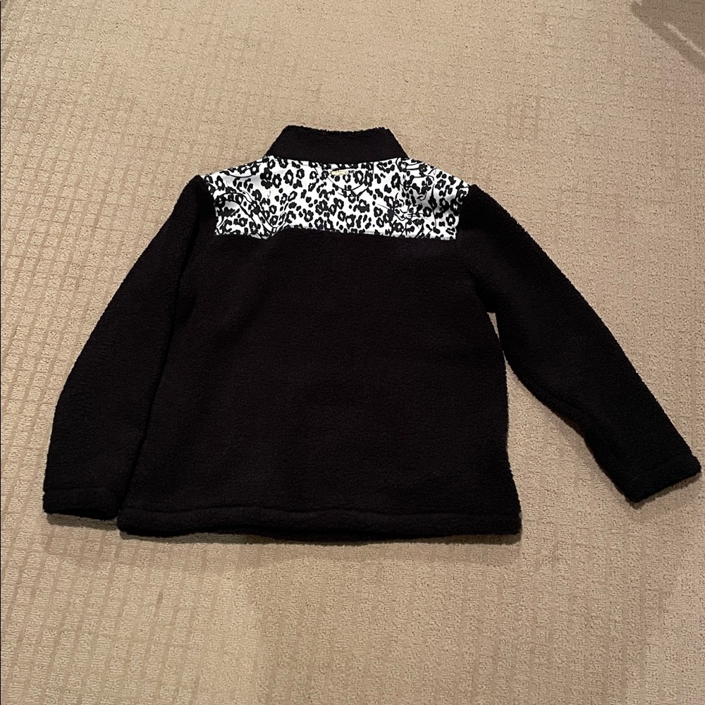 Lilly Pulitzer Wallen Sherpa Half Zip - Picture 3 of 3